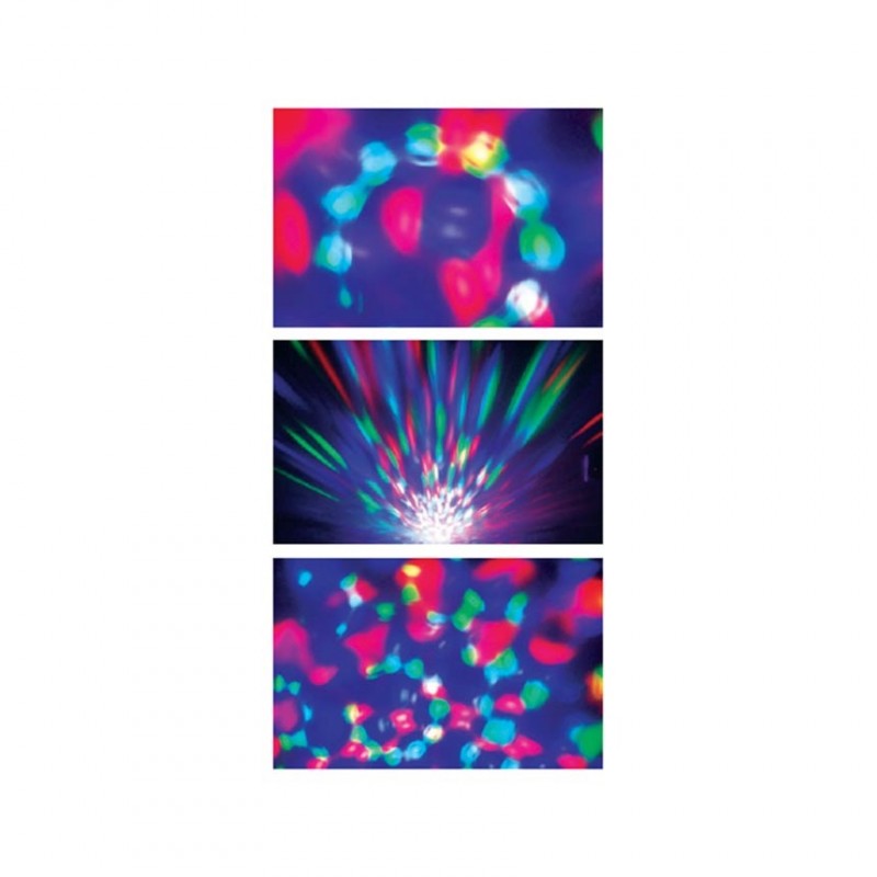 Foco Giratorio Con Luces Led De Colores - Computservice