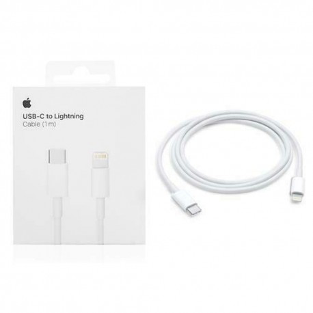 Cable USB Apple Tipo C a Lightning 1 Metro
